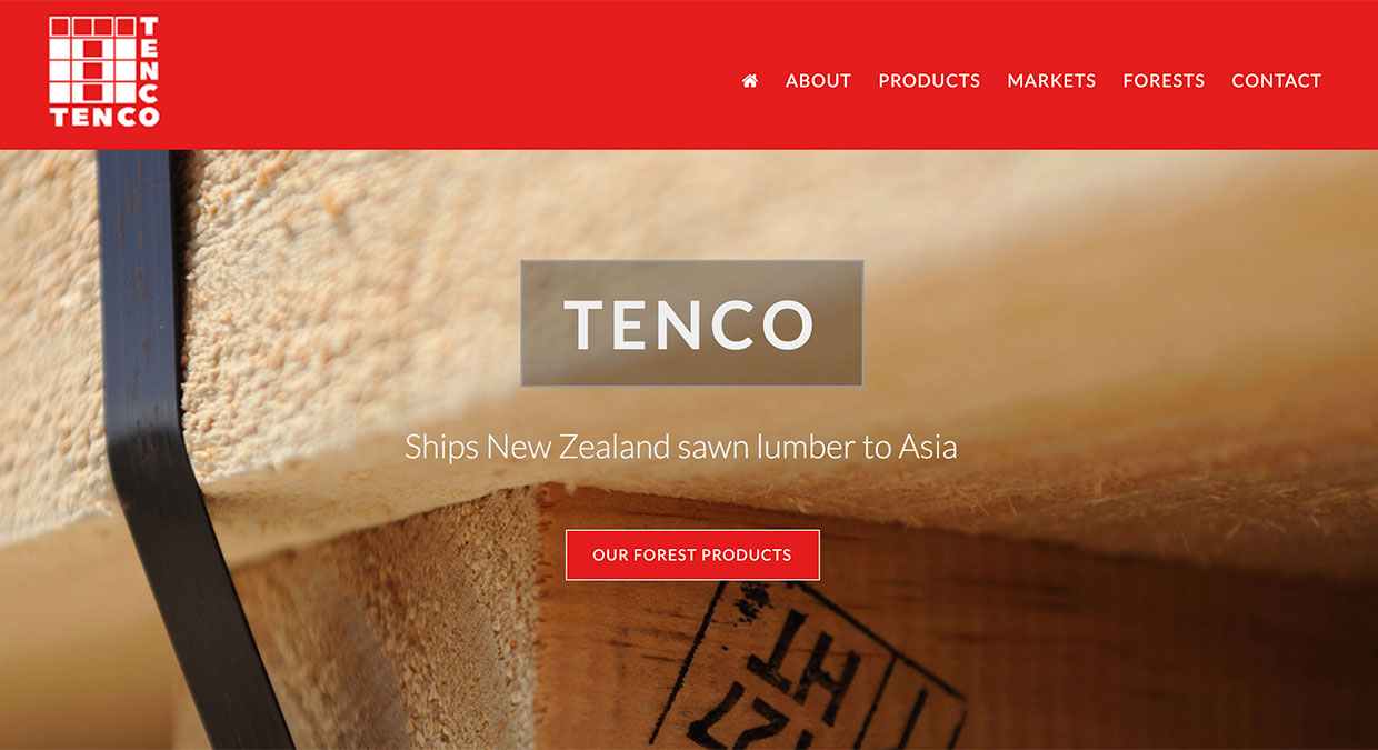 Tenco Industrial Website Photography